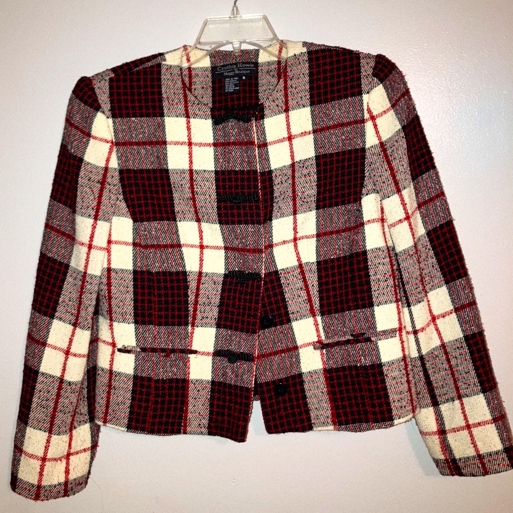 Cynthia Howie for Maggy Boutique SIZE 8 winter season office jacket